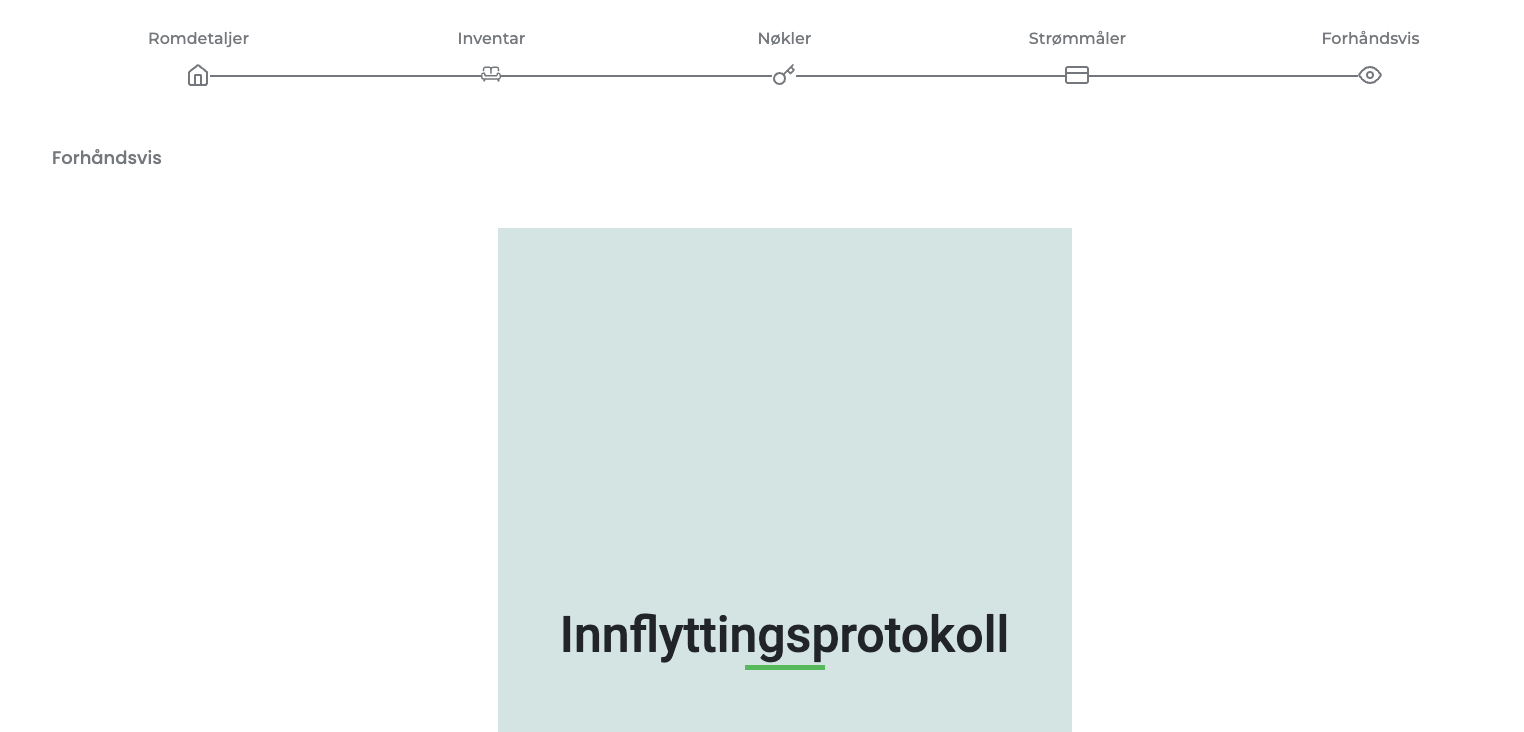 Stegvis oversikt over innflyttingsprotokoll i Unite Living